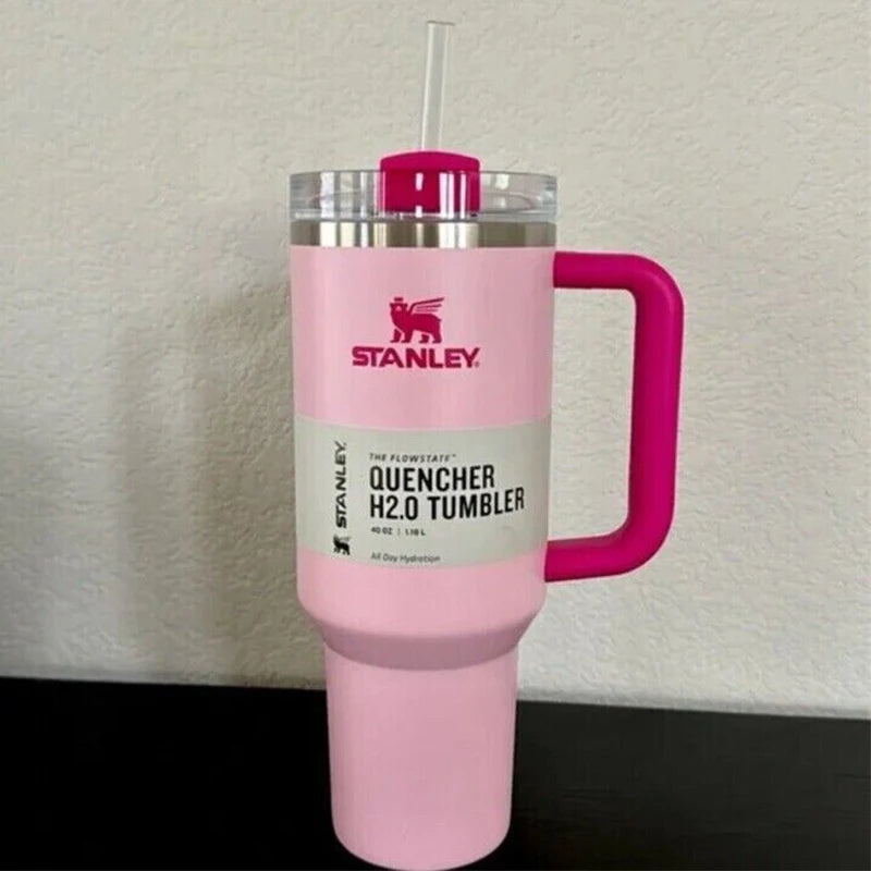 Stanley Quencher H2.0 FlowState 40 oz Tumbler - Pink Parade : Buy Online at  Best Price in KSA - Souq is now : Home